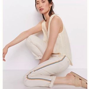 Anthropologie Pilcro Rainbow Mid Rise Slim Boyfriend Jeans